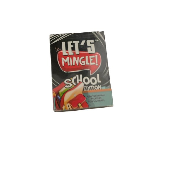 Let's Mingle School Edition 109 Conversation Starter Cards for Students Ages 6+ - Picture 3 of 3